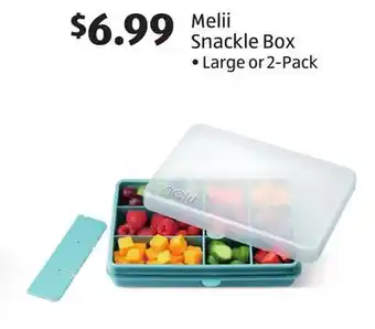 Aldi Melii Snackle Box offer