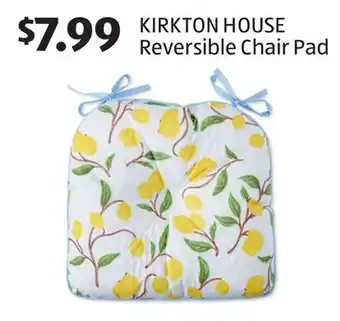 Aldi KIRKTON HOUSE Reversible Chair Pad offer