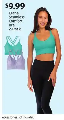 Aldi Crane Seamless Comfort Bra 2-Pack offer