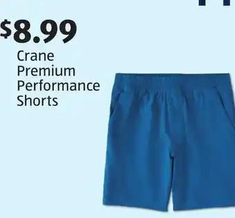 Aldi Crane Premium Performance Shorts offer