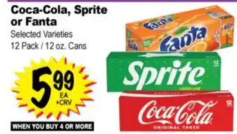 Superior Grocers Coca-Cola, Sprite or Fanta offer