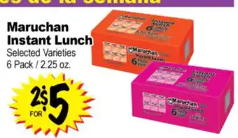 Superior Grocers Maruchan Instant Lunch offer