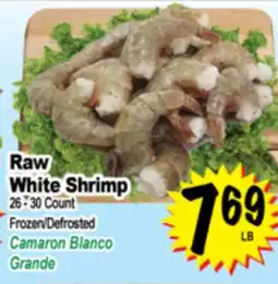 Superior Grocers Raw White Shrimp offer