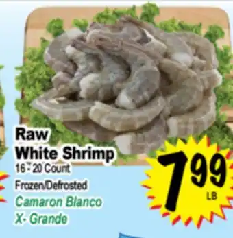 Superior Grocers Raw White Shrimp offer