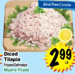 Superior Grocers Diced Tilapia offer