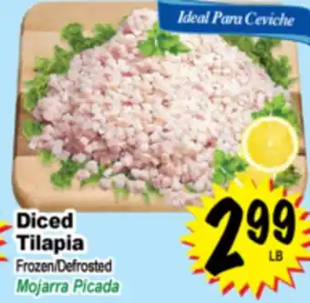 Superior Grocers Diced Tilapia offer