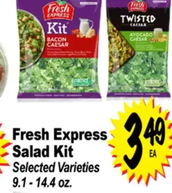 Superior Grocers Fresh Express Salad Kit offer