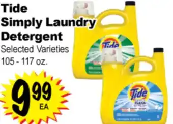 Superior Grocers Tide Simply Laundry Detergent offer