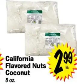 Superior Grocers California Flavored Nuts Coconut offer