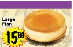 Superior Grocers Large Flan offer