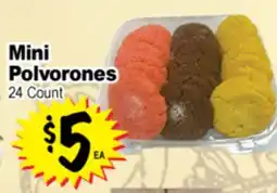 Superior Grocers Mini Polvorones offer