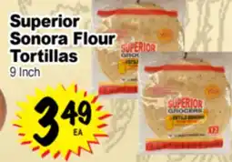 Superior Grocers Superior Sonora Flour Tortillas offer