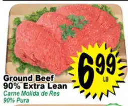 Superior Grocers Ground Beef 90% Extra Lean offer