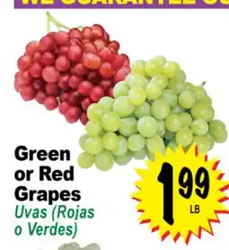 Superior Grocers Green or Red Grapes offer