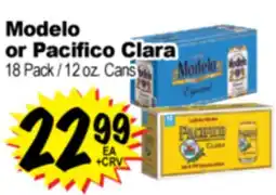 Superior Grocers Modelo or Pacifico Clara offer