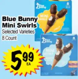 Superior Grocers Blue Bunny Mini Swirls offer