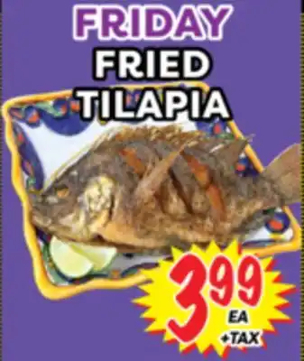 Superior Grocers FRIED TILAPIA offer