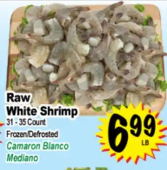 Superior Grocers Raw White Shrimp offer