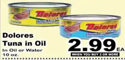 Superior Grocers Dolores Tuna in Oil offer