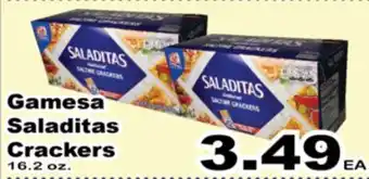 Superior Grocers Gamesa Saladitas Crackers offer