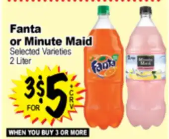 Superior Grocers Fanta or Minute Maid offer