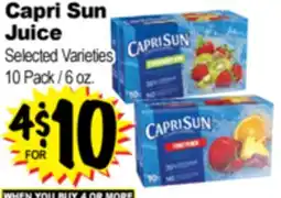 Superior Grocers Capri Sun Juice offer