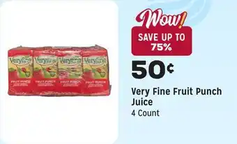 Grocery Outlet Fruit Punch Juice offer