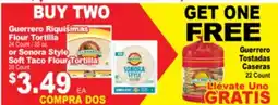 Superior Grocers Guerrero Riquisimas Flour Tortilla offer