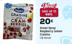 Grocery Outlet Raspberry Lemon Craisins offer