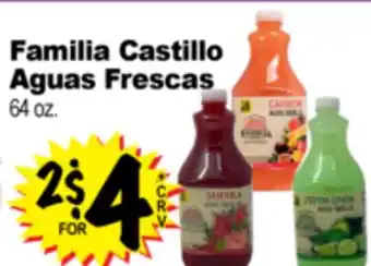 Superior Grocers Familia Castillo Aguas Frescas offer