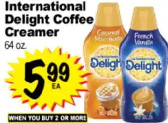 Superior Grocers International Delight Coffee Creamer offer