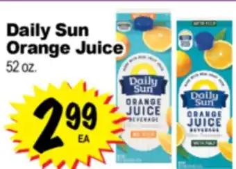 Superior Grocers Daily Sun Orange Juice offer