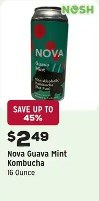 Grocery Outlet Guava Mint Kombucha offer