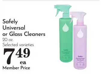 Pavilions Safely Universal or Glass Cleaners offer