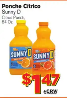 El Super Fresh Sunny D Citrus offer