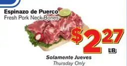 El Super Fresh Fresh Pork Neck Bones offer