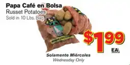 El Super Fresh Russet Potatoes offer