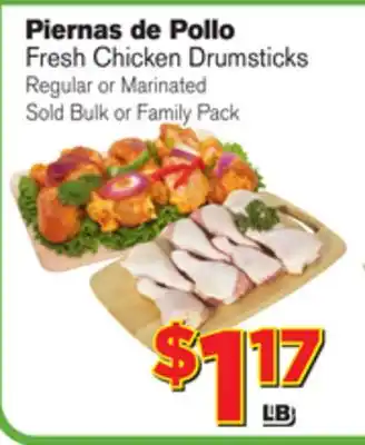 El Super Fresh Fresh Chicken Drumsticks offer