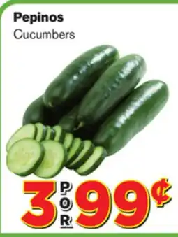 El Super Fresh Cucumbers offer