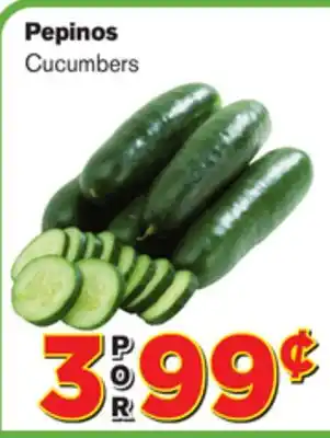 El Super Fresh Cucumbers offer