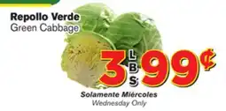 El Super Fresh Green Cabbage offer