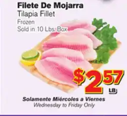 El Super Fresh Tilapia Fillet offer