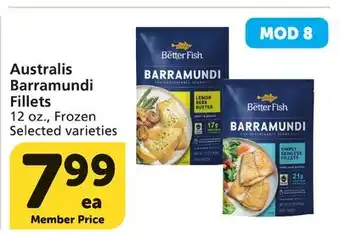 Vons Australis Barramundi Fillets offer