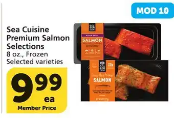 Vons Sea Cuisine Premium Salmon Selections offer