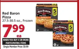 Vons Red Baron Pizza offer