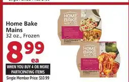 Vons Home Bake Mains offer