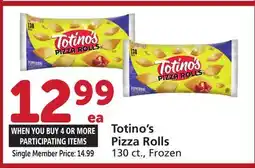 Vons Totino's Pizza Rolls offer