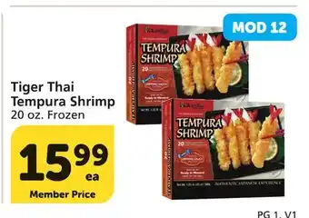 Vons Tiger Thai Tempura Shrimp offer