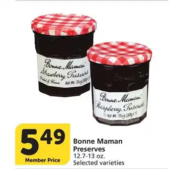 Vons Bonne Maman Preserves offer