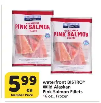 Vons waterfront BISTRO Wild Alaskan Pink Salmon Fillets offer